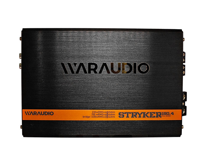 Foto 6 pulgar | Amplificador Waraudio Stryker150.4 De 4 Canales 400w Rms