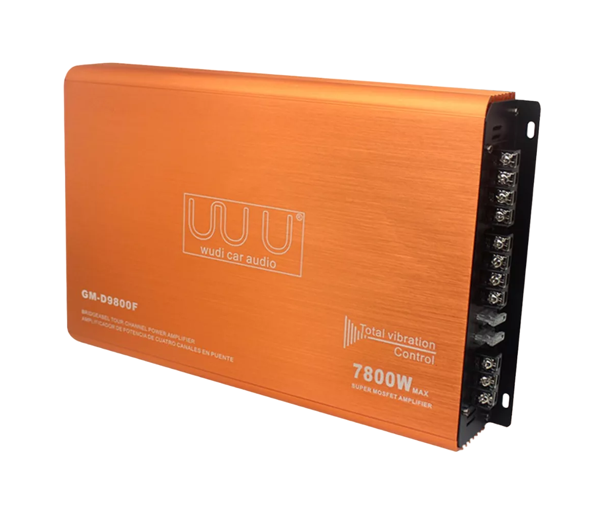 Amplificador de Audio para Carros de 4 Canales 7800W Naranja