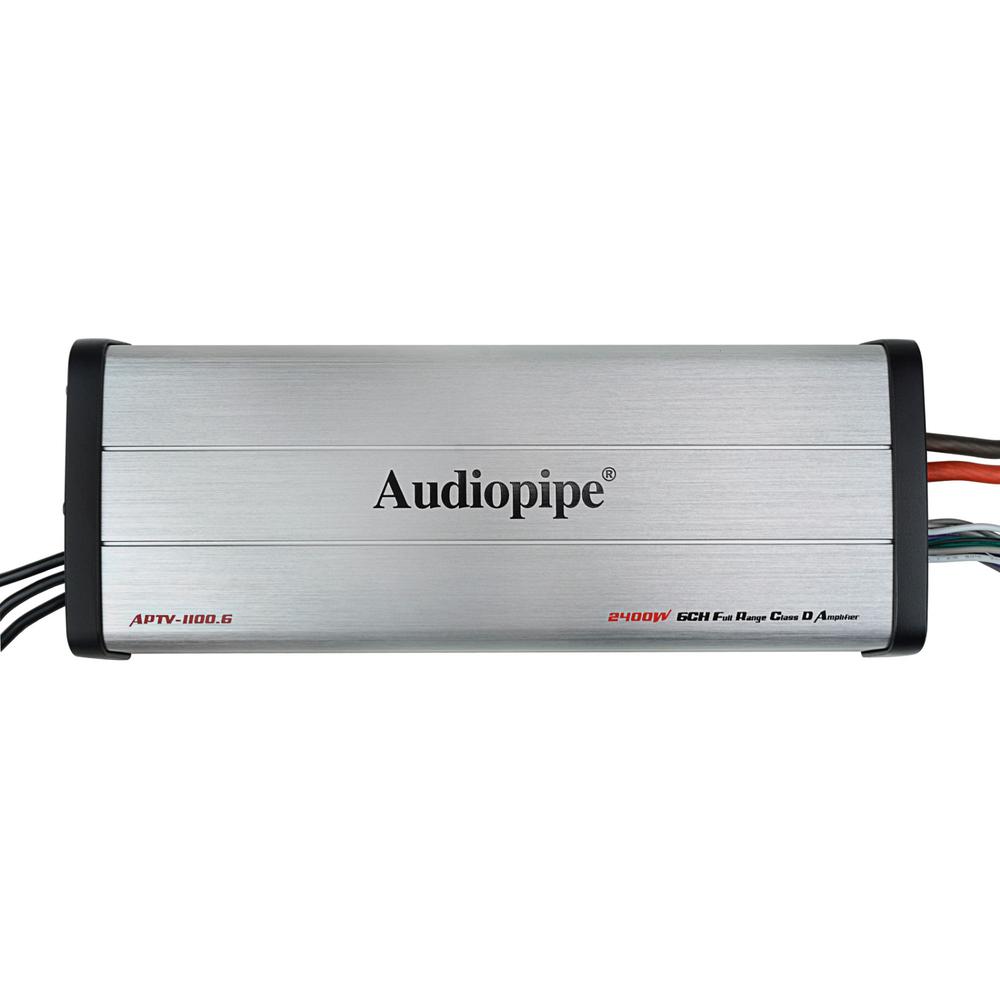 Amplificador 6 Canales Marino 1100w Audio Pipe Rms Clase D