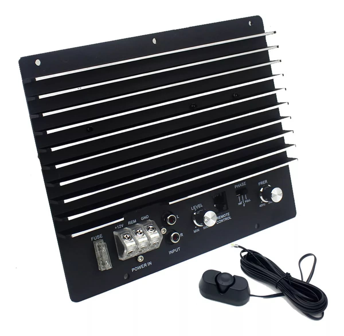 Amplificador de Audio Estéreo La.G Negro 12v 1500w Subwoofer $1,128