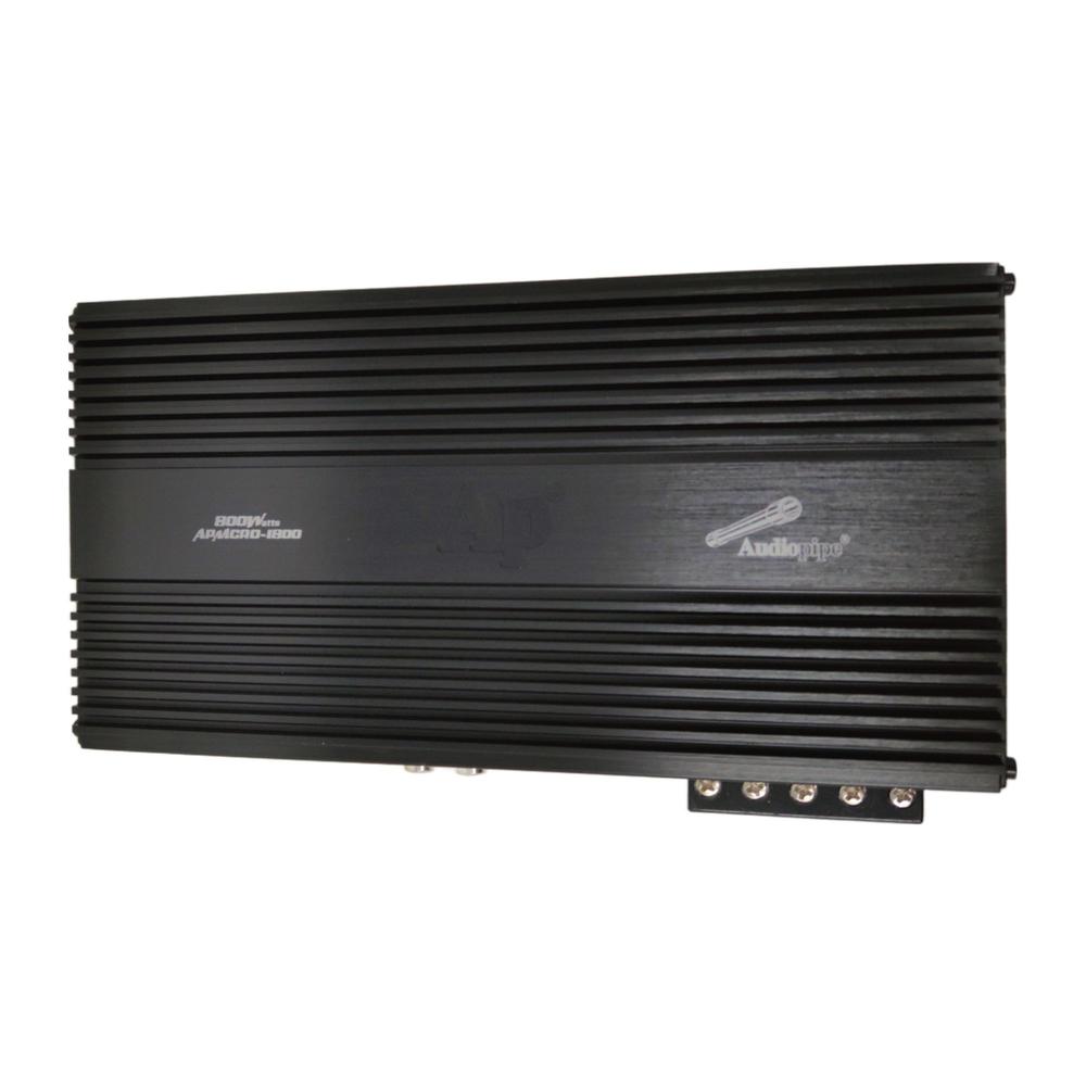 Foto 1 | Amplificador Audiopipe Apmcro-1800 800w Monoblock Clase D Control De Bajos