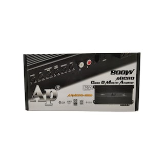 Foto 6 | Amplificador Audiopipe Apmcro-1800 800w Monoblock Clase D Control De Bajos