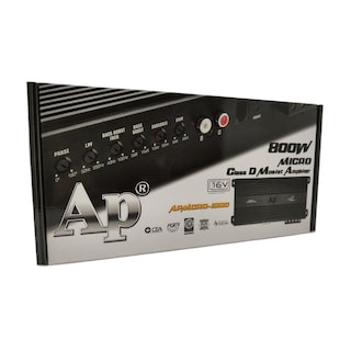 Foto 7 | Amplificador Audiopipe Apmcro-1800 800w Monoblock Clase D Control De Bajos
