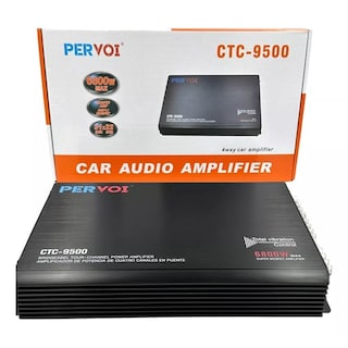 Foto 2 | Amplificador Automotriz 4 Canales Pervoi Ctc-9500