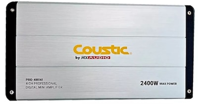 Foto 1 | Mini Amplificador Digital 4 Canales Coustic Pro-4mini Plata 2400 W