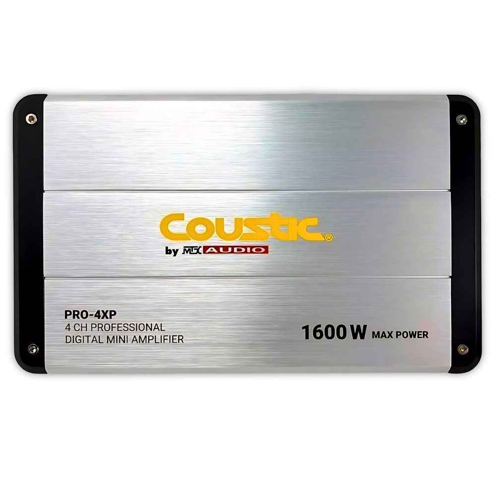 Amplificador Coustic Pro4xp 4 Canales Clase D 1600w Máx