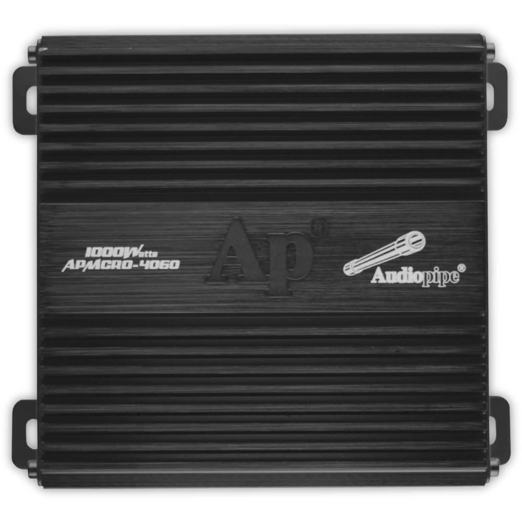 Amplificador 4 Canales Audiopipe Apmcro-4060 Clase D $3,522