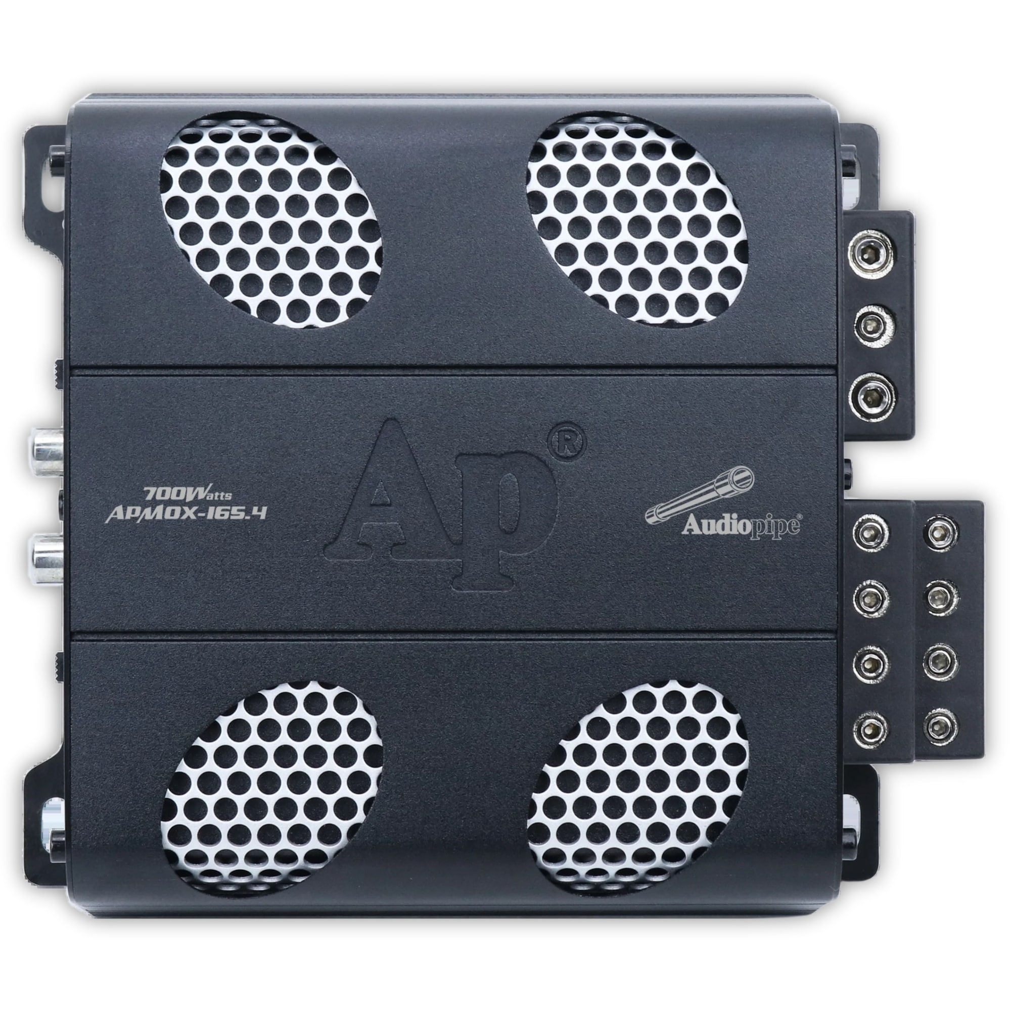 Amplificador Mini 4 Canales Audiopipe Apmox1654 165w Clase D $4,916
