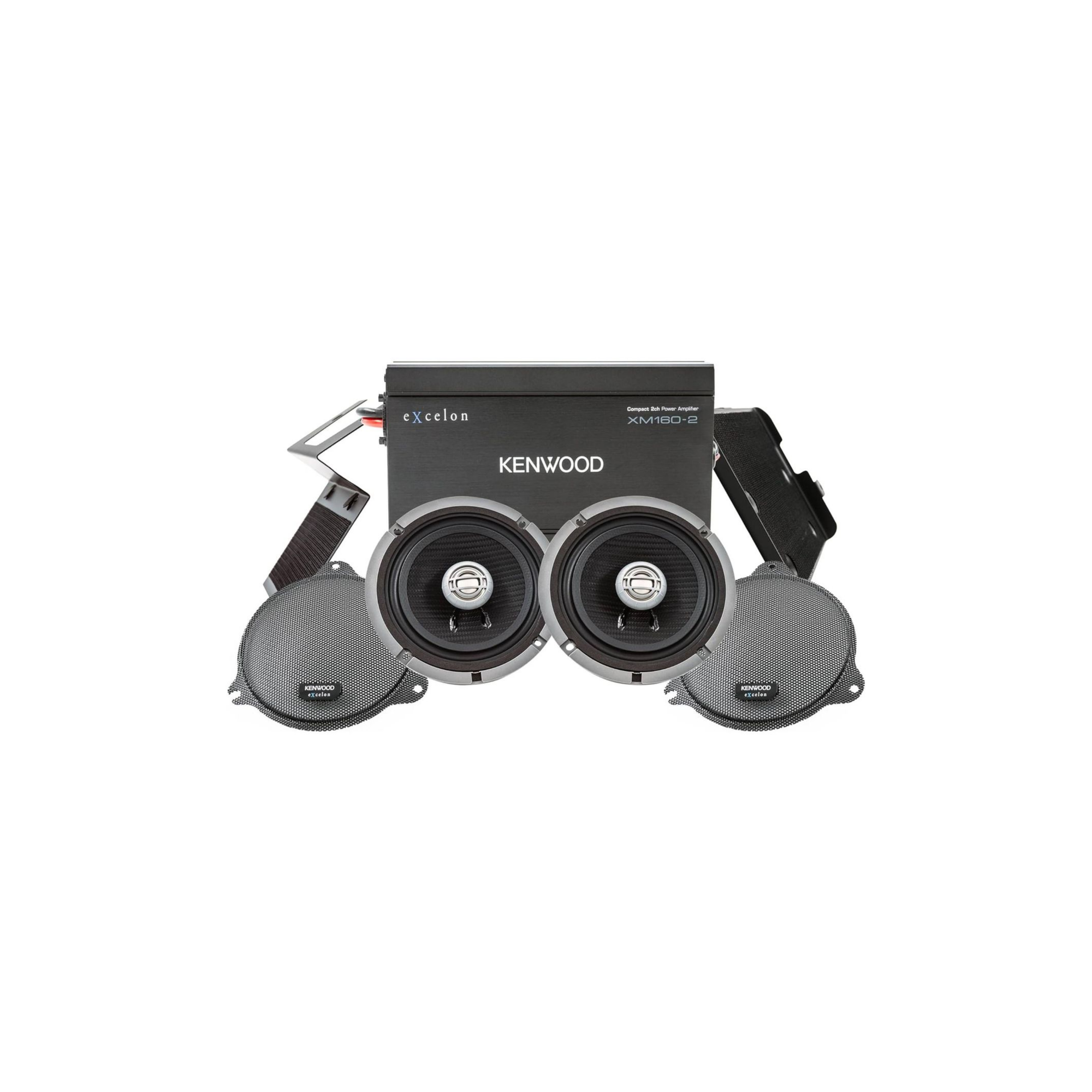 Kit De Audio Harley Davidson Kenwood Excelon Phd1f 2014+