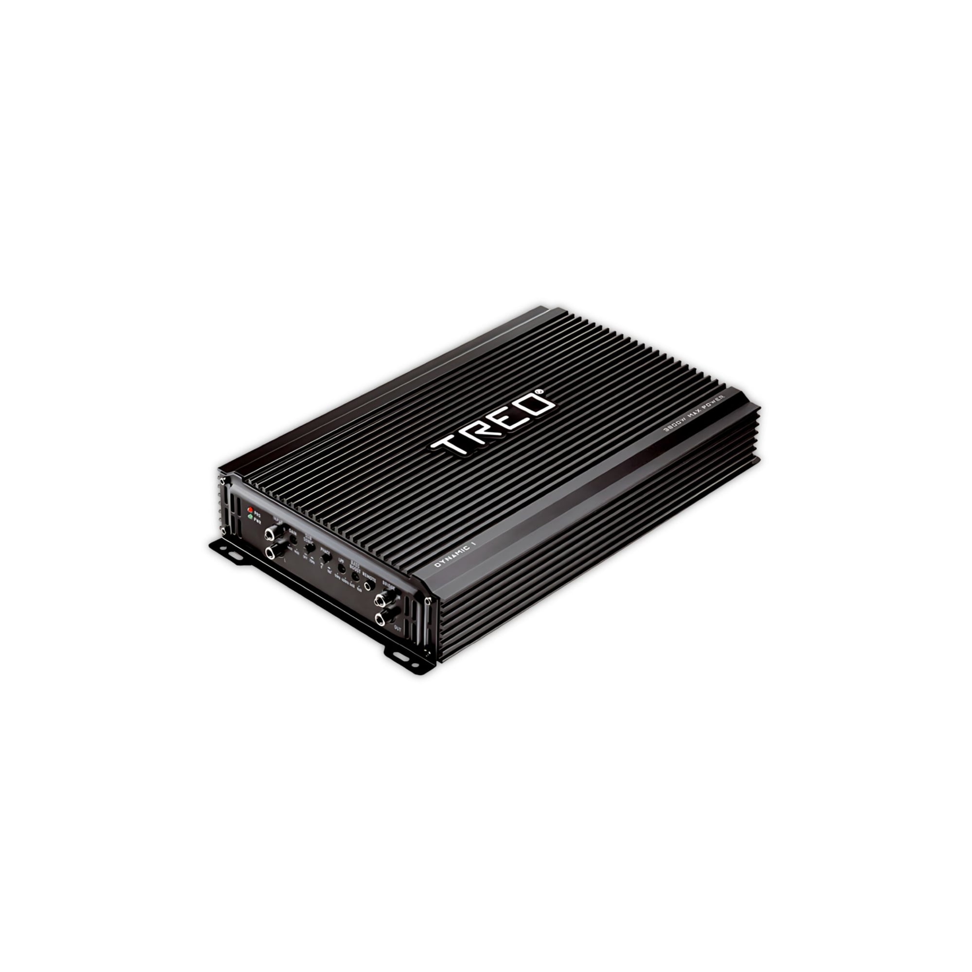 Amplificador Monoblock Treo Dynamic1 1900 Watts Clase D 1 Ohm con Control de Bajos $3,836