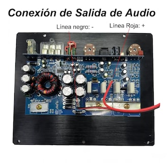 Foto 3 | Amplificador De Audio Estéreo Lab.g 12v 1500w Subwoofer Negro