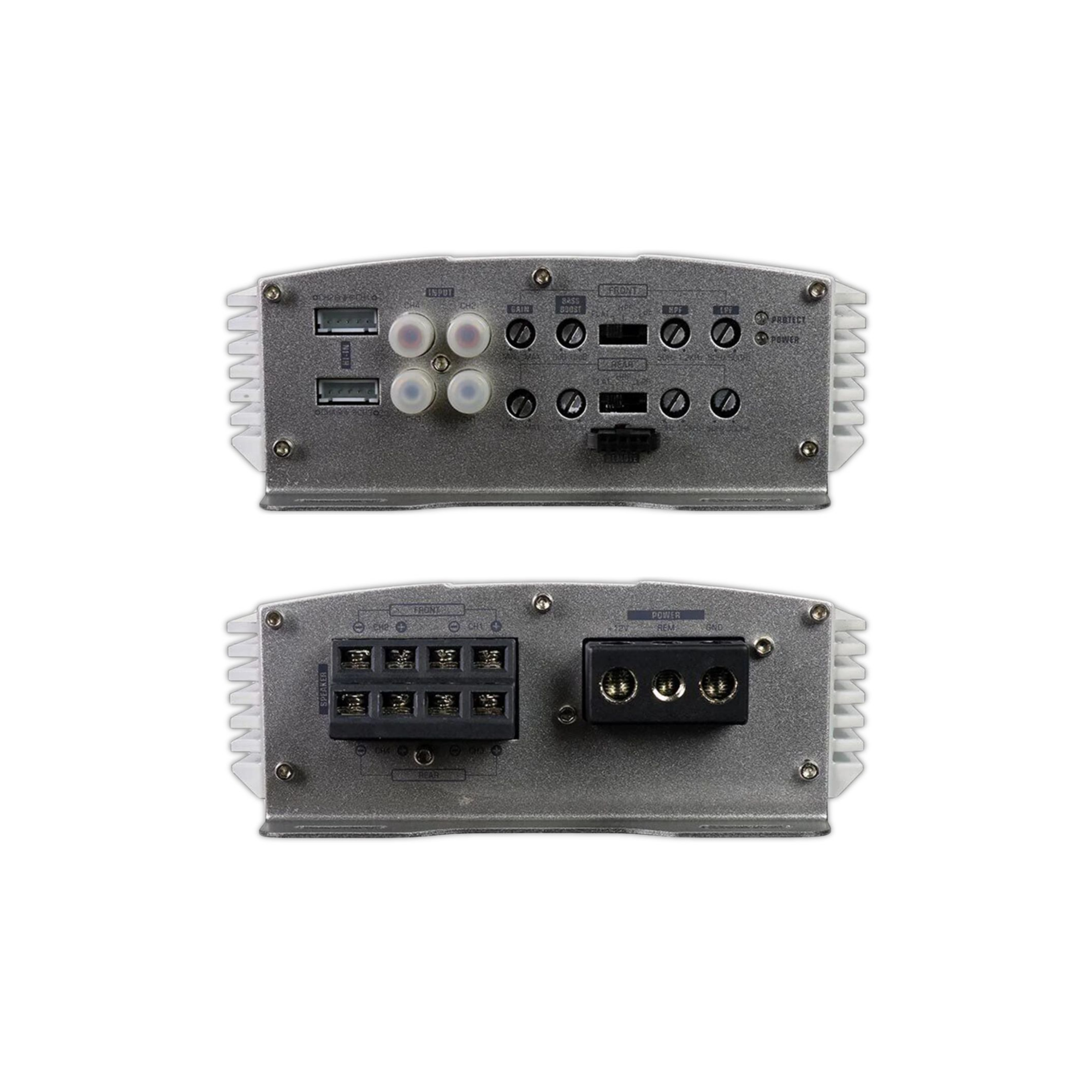 Foto 4 pulgar | Mini Amplificador Marino Audiopipe Apmre-4150d Mosfet 800w