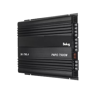 Foto 1 | Amplificador De Audio Para Auto 4 Canales Belug 7900w Negro