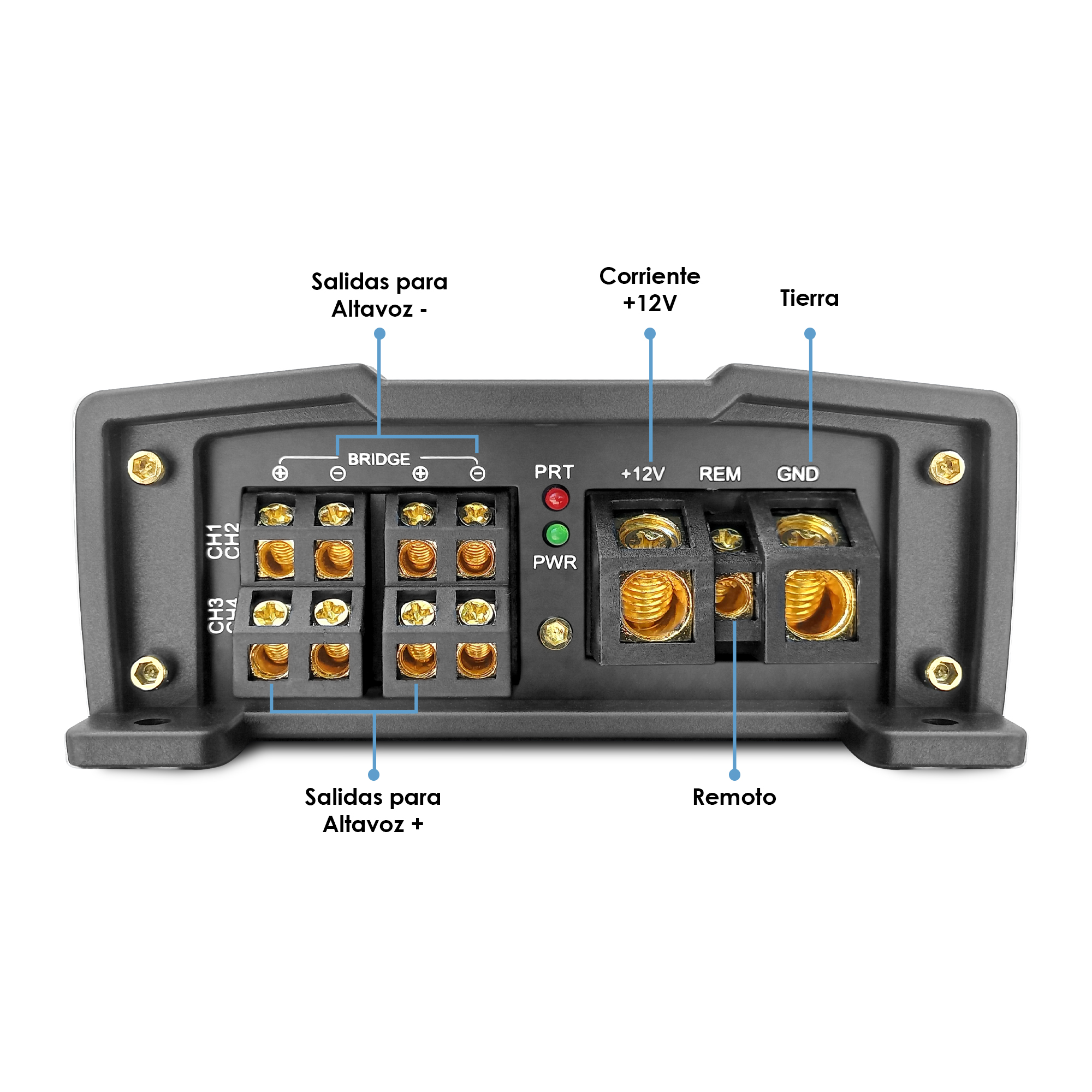 Foto 5 pulgar | Amplificador Vandergraaf Picasso Premium 24k Clase D 4ch
