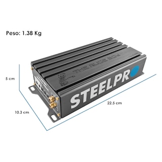 Foto 2 | Amplificador The Joker 2300w Clase D 1ch By Steelpro