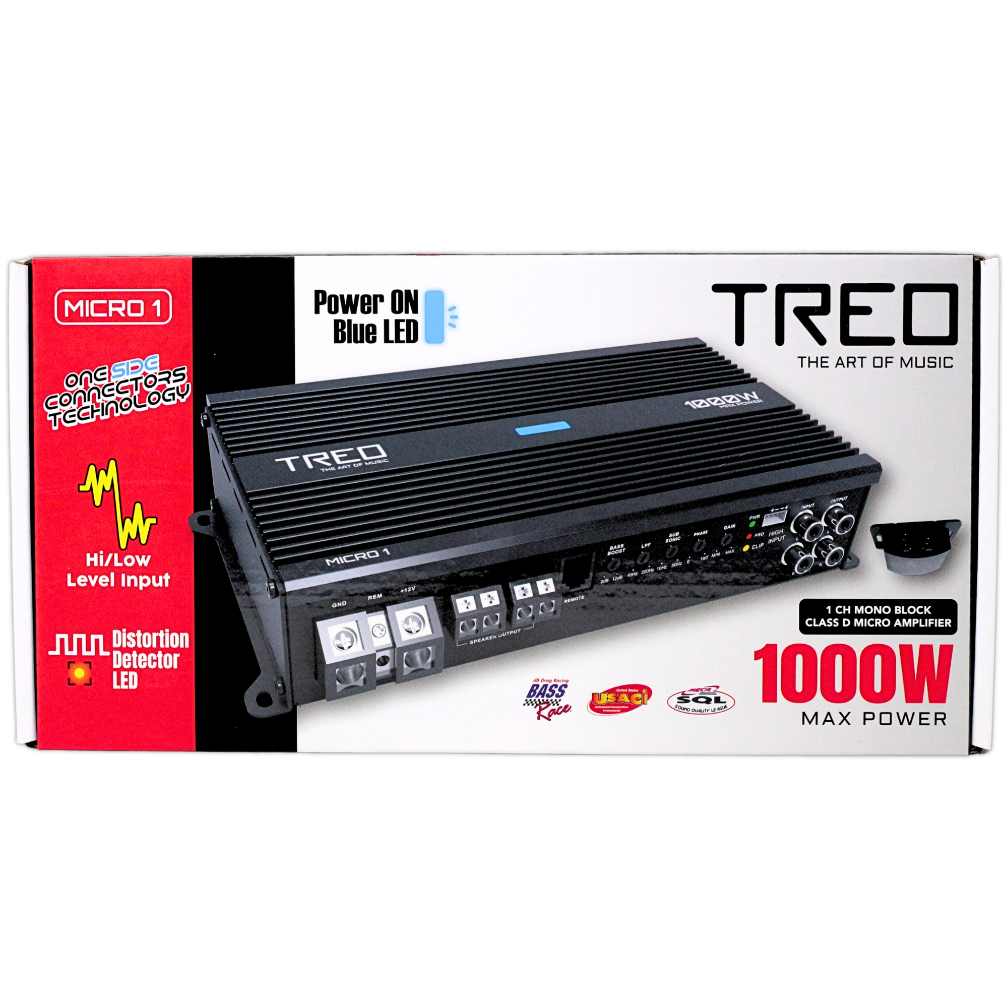 Foto 7 | Amplificador Treo Micro1 Clase D 1 Canal 1000w
