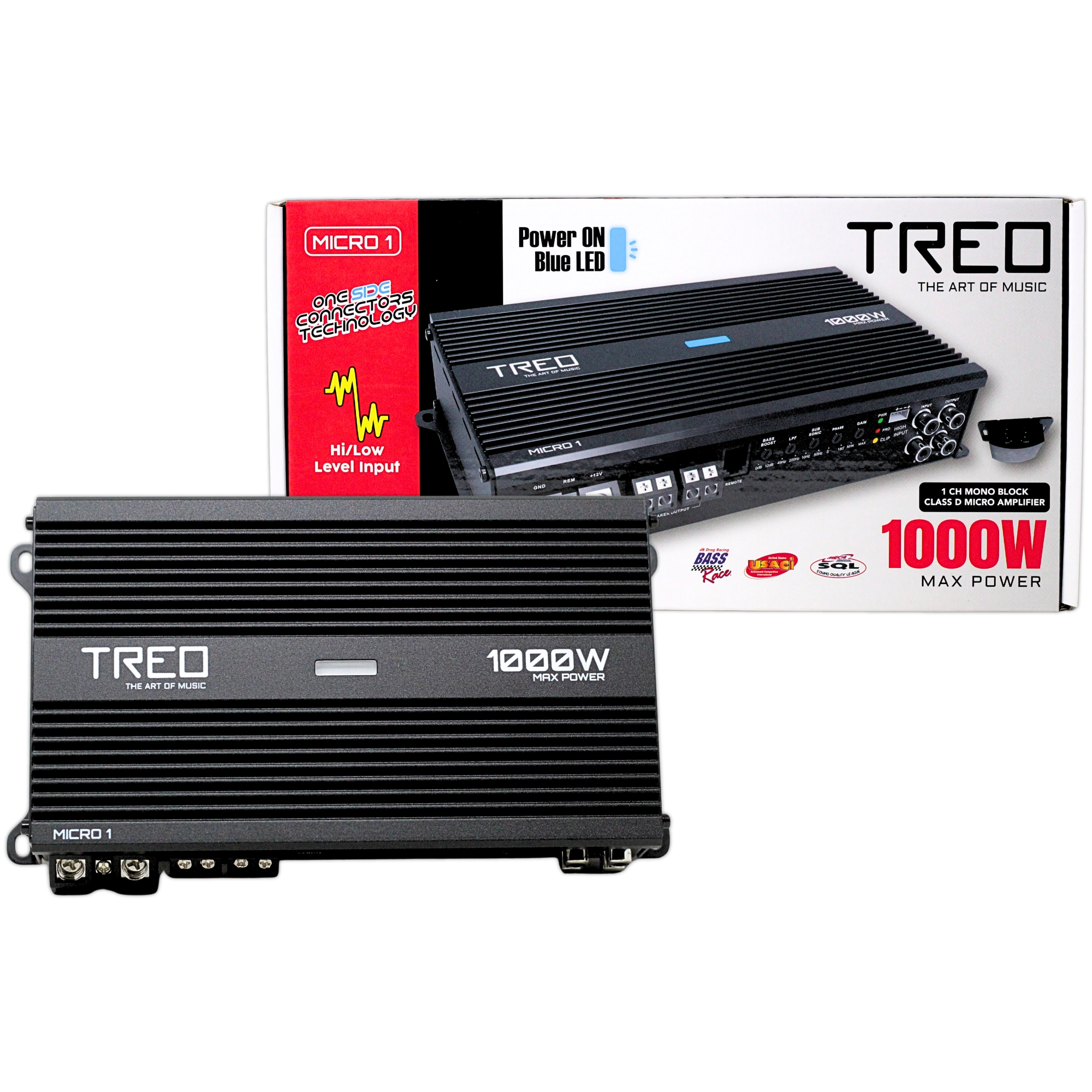 Foto 8 | Amplificador Treo Micro1 Clase D 1 Canal 1000w