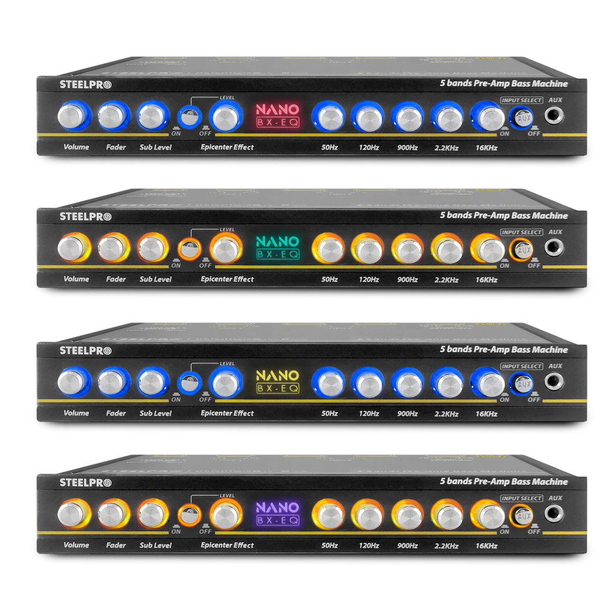 Foto 5 | Pre Amplificador 5 Bandas Efecto Epicentro Nano By Steelpro