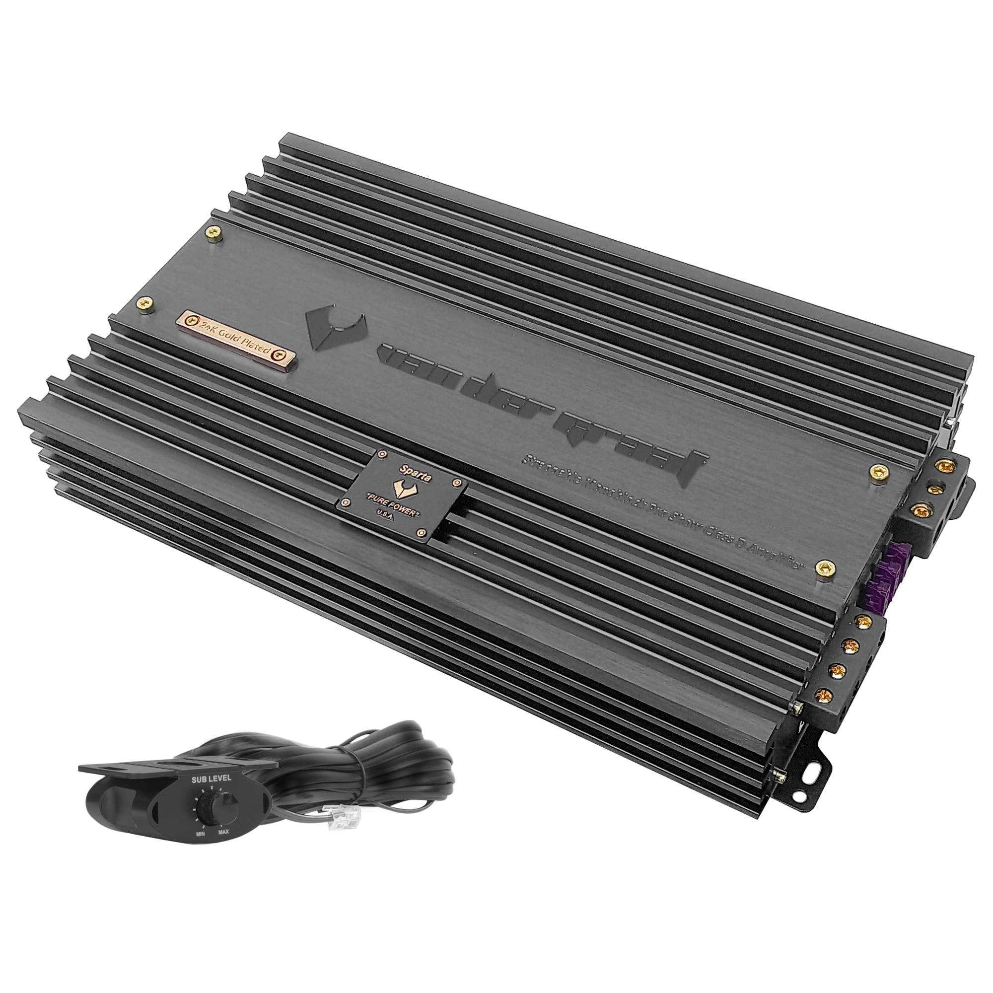 Amplificador Clase D 2ch Sparta Vander Graaf 3500w Monoblock Negro $3,139