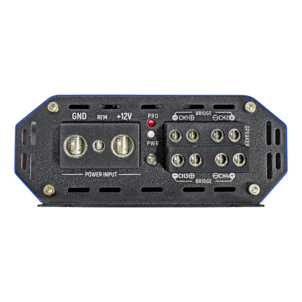 Foto 3 pulgar | Amplificador Murder Clase D 4 Canales Audiobahn   Murder4dbl 2400 Watts