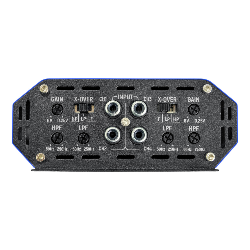 Foto 4 pulgar | Amplificador Murder Clase D 4 Canales Audiobahn   Murder4dbl 2400 Watts