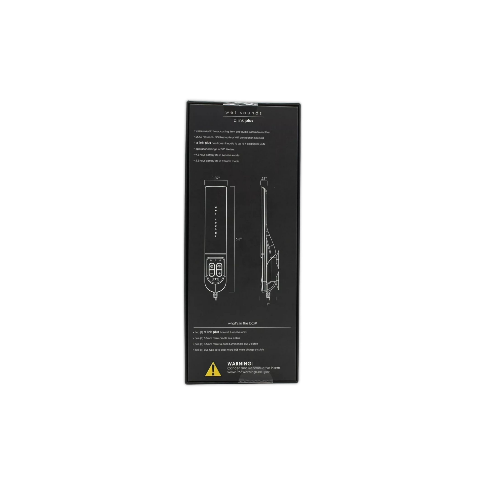 Foto 7 pulgar | Kit Transmisor Receptor Inalámbrico Marino Wet Sounds Al-sr-v2 A-link