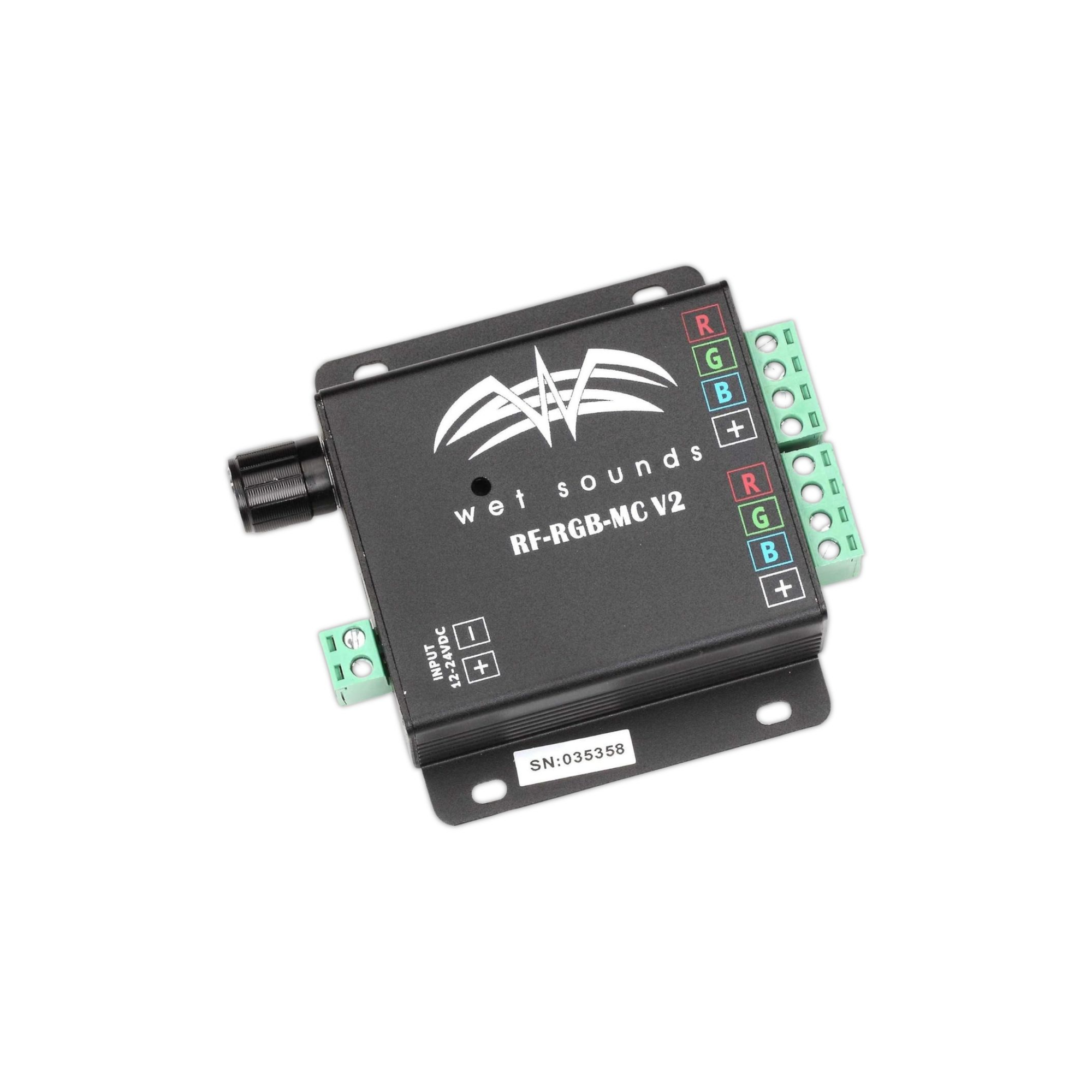 Foto 4 | Controlador Wet Sounds Rf-rgb-mc V2 Radiofrecuencia Rgb Control Remoto