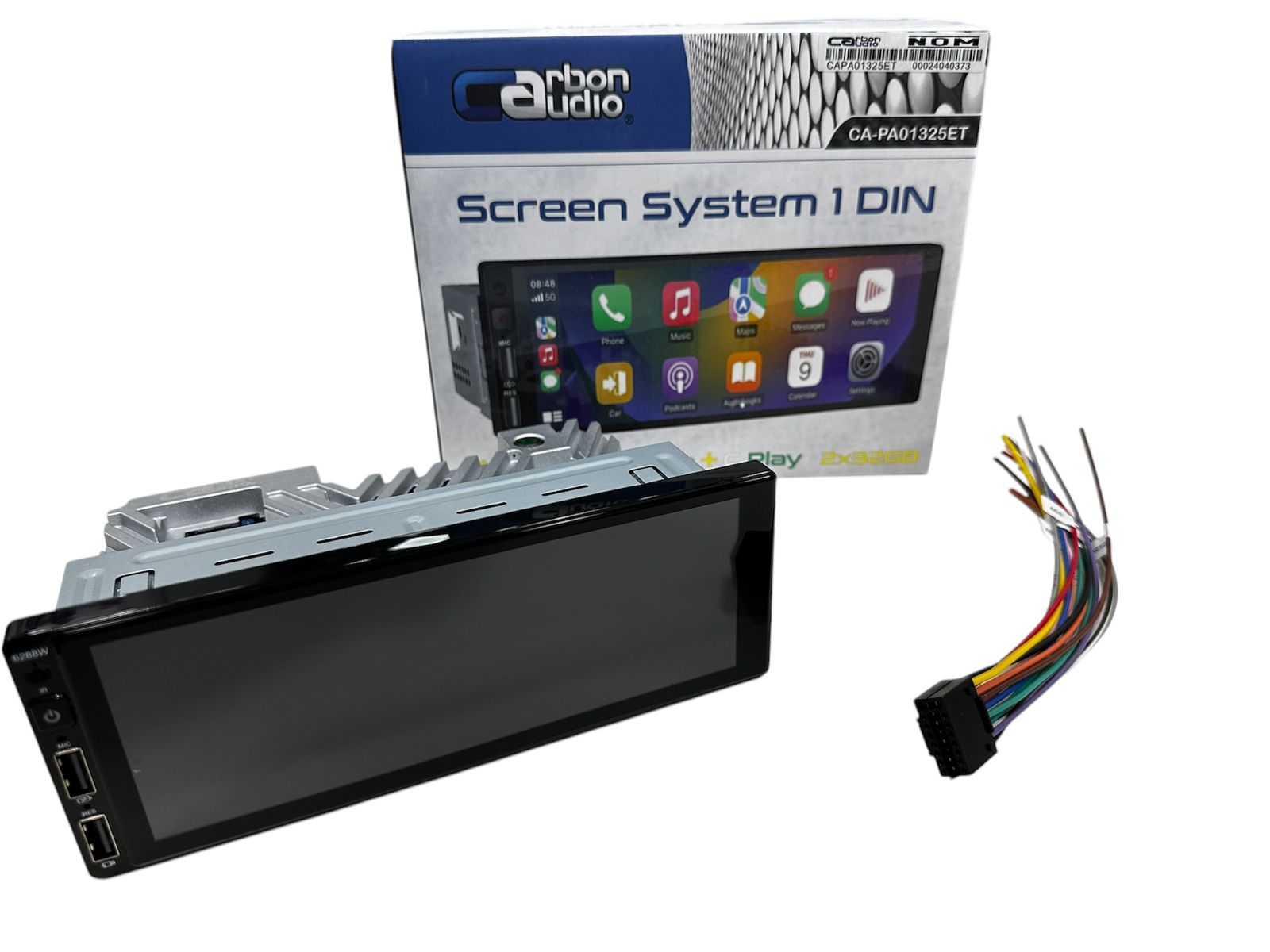 Foto 1 | Pantalla 1 Din 6.9 Pulgadas Android Carbon Audio