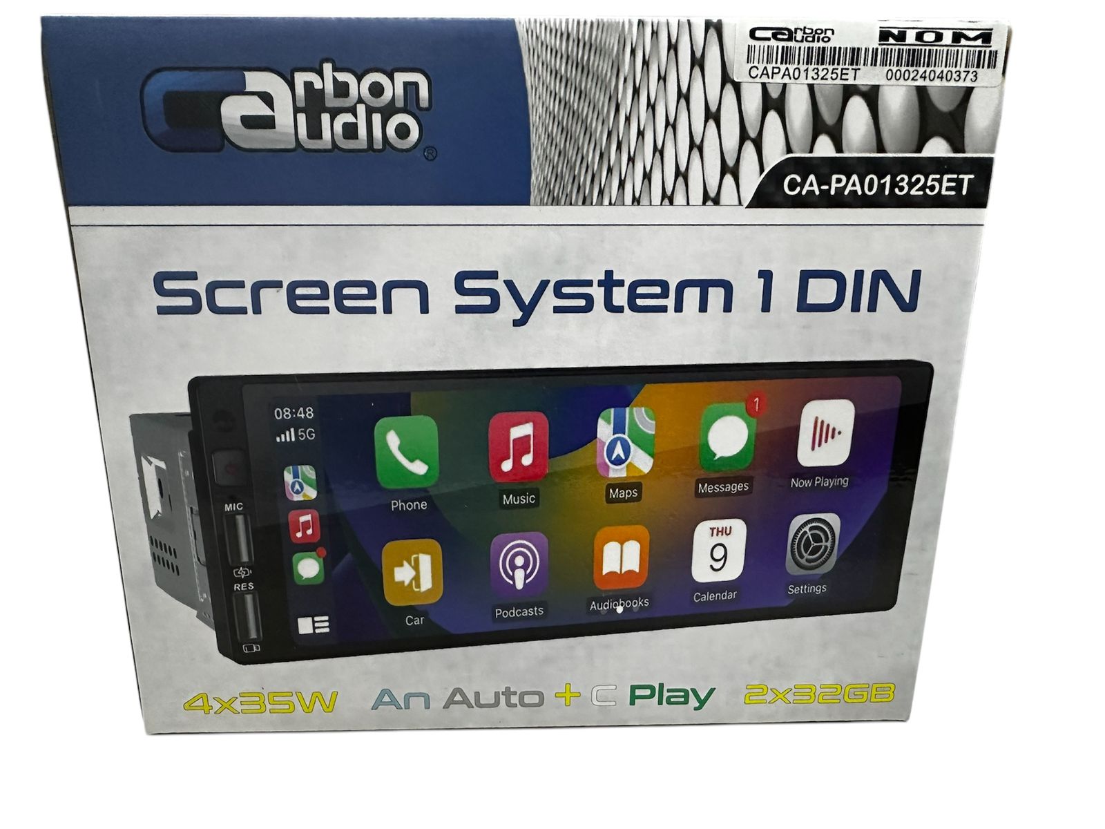 Foto 3 pulgar | Pantalla 1 Din 6.9 Pulgadas Android Carbon Audio