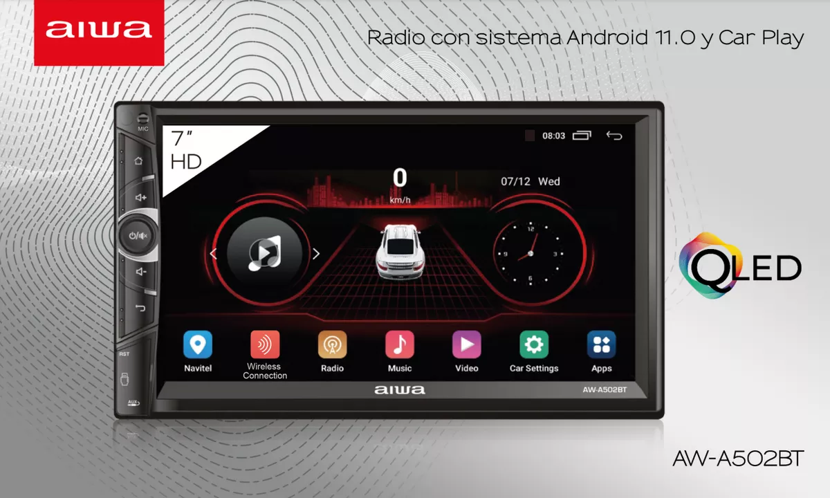 Foto 3 | Autoestéro Aiwa 2din