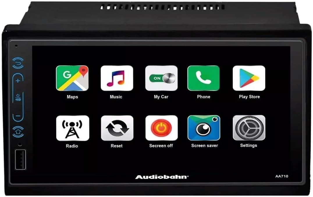 Foto 2 | Autoestéreo Audiobahn 2din Android 10.0 Mirrorlink AA710 Pantalla Integrada