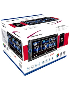 Foto 3 | Autoestéreo Audiobahn Táctil Con Dvd Con Pantalla 7 3mirrorlink Advd7ml