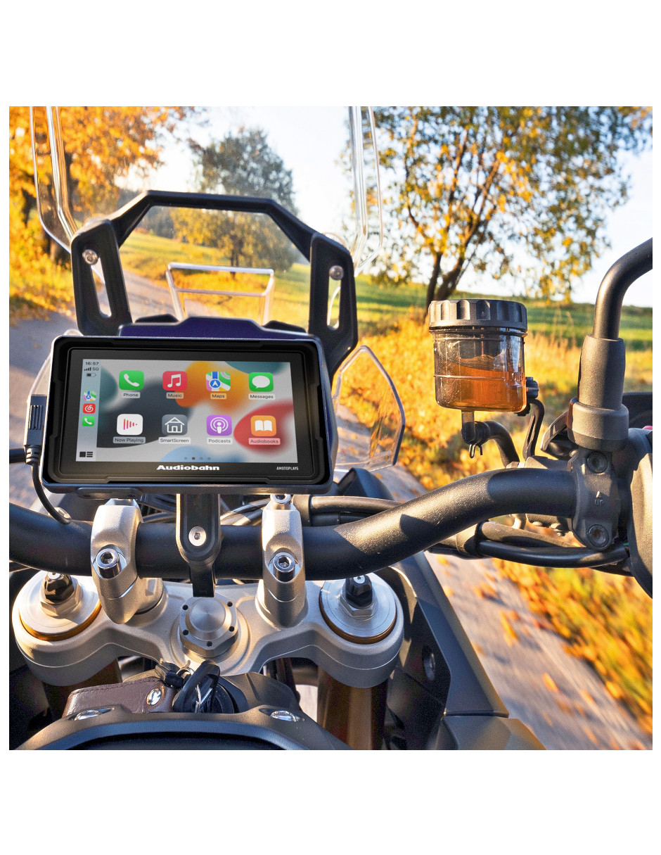 Foto 2 | Estereo Para Moto Con Carplay De 5'' Audiobahn Amotoplay5
