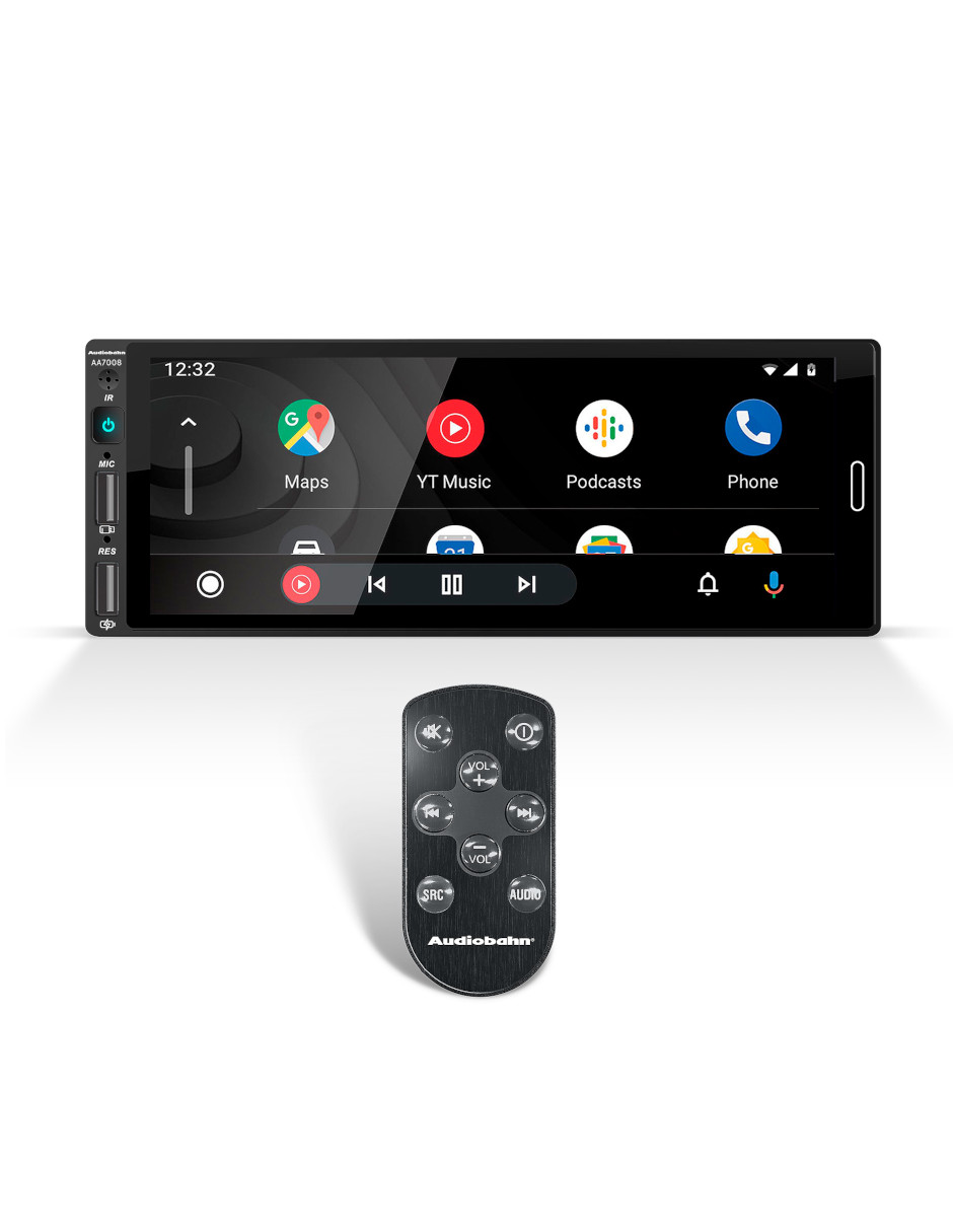 Autoestéreo con Pantalla de 7'' Carplay Audiobahn Aa7008