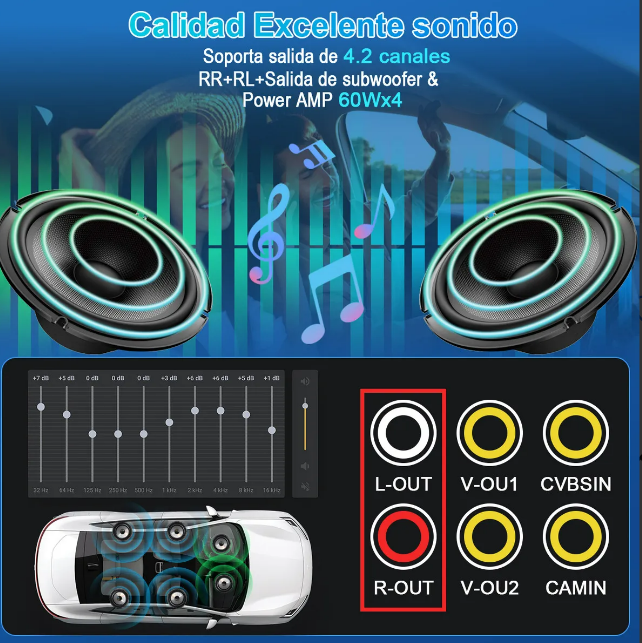 Foto 4 pulgar | Autoestéreo Xtellar Usb 7 Pulgadas Estéreo Pantalla Táctil Y Cámara Negro