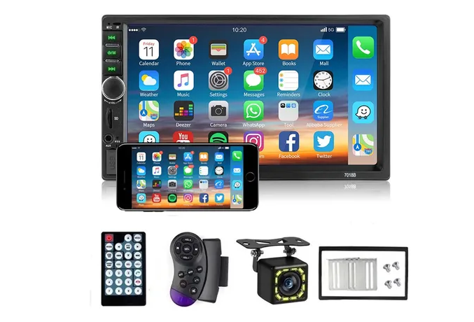 Pantalla Táctil Link Bt Car Stereo De 7 Pulgadas
