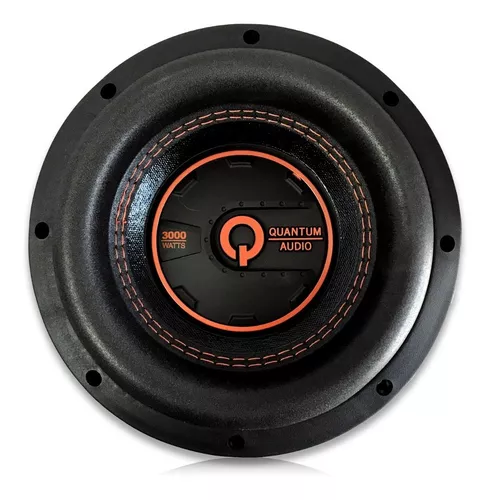Foto 2 pulgar | Subwoofer 8" Quantum Qw3000/8d4 color Negro