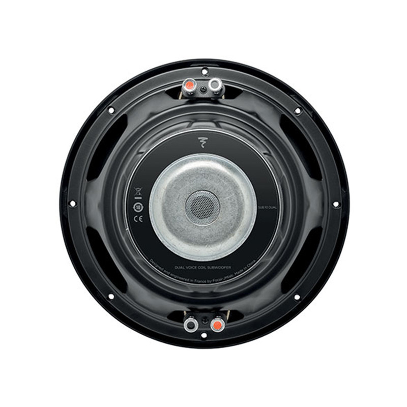 Foto 7 pulgar | Subwoofer 10 Pl Focal Sub 10 Dual Doble Bobina 500w 250w Rms