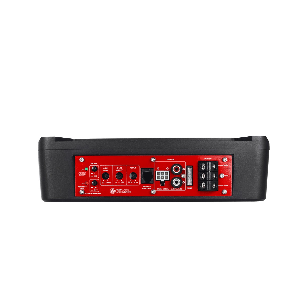 Foto 4 pulgar | Subwoofer Amplificado DB Drive WDX-AS10 color Negro 900w 10'' 4 Ohms