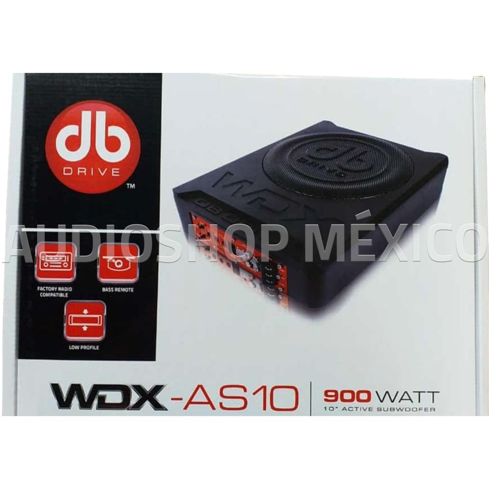 Foto 9 pulgar | Subwoofer Amplificado DB Drive WDX-AS10 color Negro 900w 10'' 4 Ohms