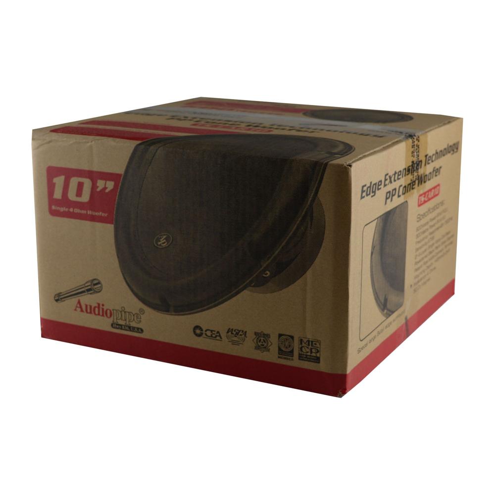 Foto 4 pulgar | Subwoofer Audiopipe Ts-car10 De 10 Pulgadas 600 Watts
