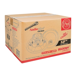 Foto 7 | Subwoofer 12 Pulgadas 1600 Watts Audiopipe Eye Candy Rojo