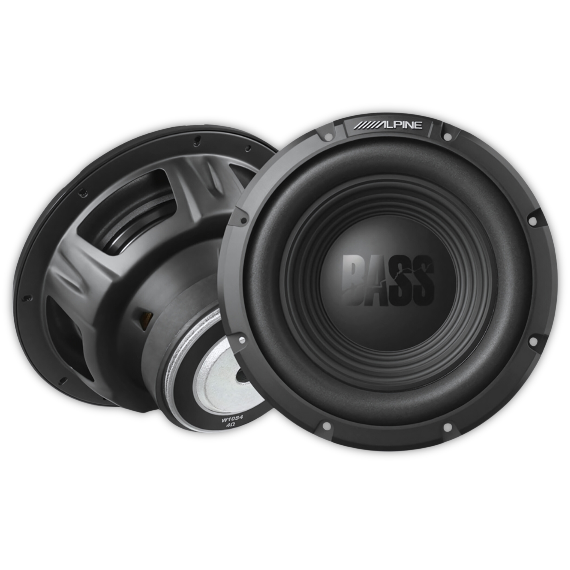 Foto 6 pulgar | Subwoofer Alpine W10s4 10 Plg Bass Line 750w 4 Ohms