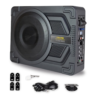 Foto 5 | Subwoofer 10pulg Amplificado Steelpro Nano1000 1000w Color Negro