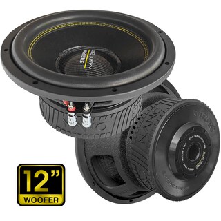 Foto 3 | Subwoofer Steelpro 12 Pulgadas Openshow 3500w Fibra Carbono Negro