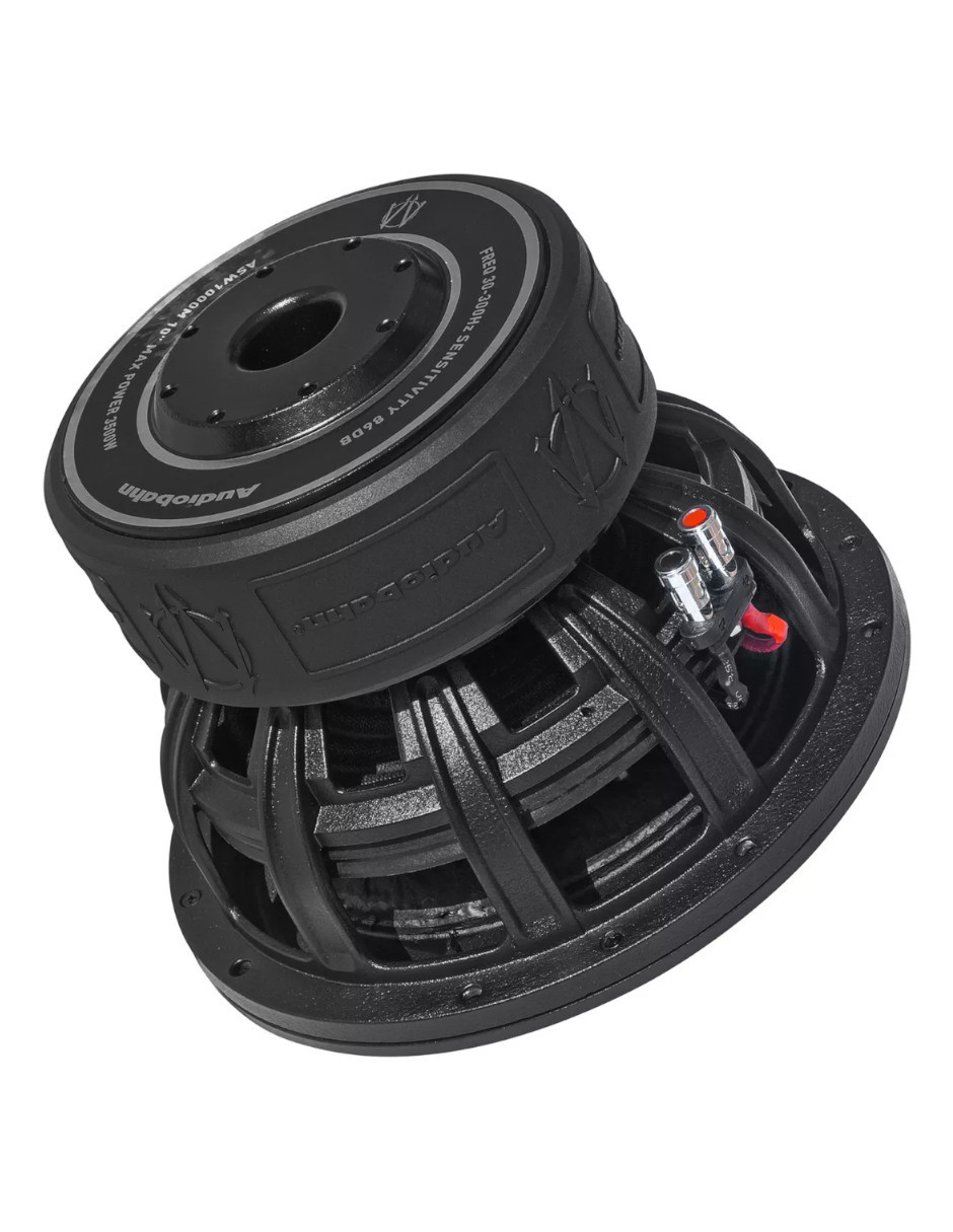 Foto 4 pulgar | Subwoofer 10'' 3500w Audiobahn  Asw1000m