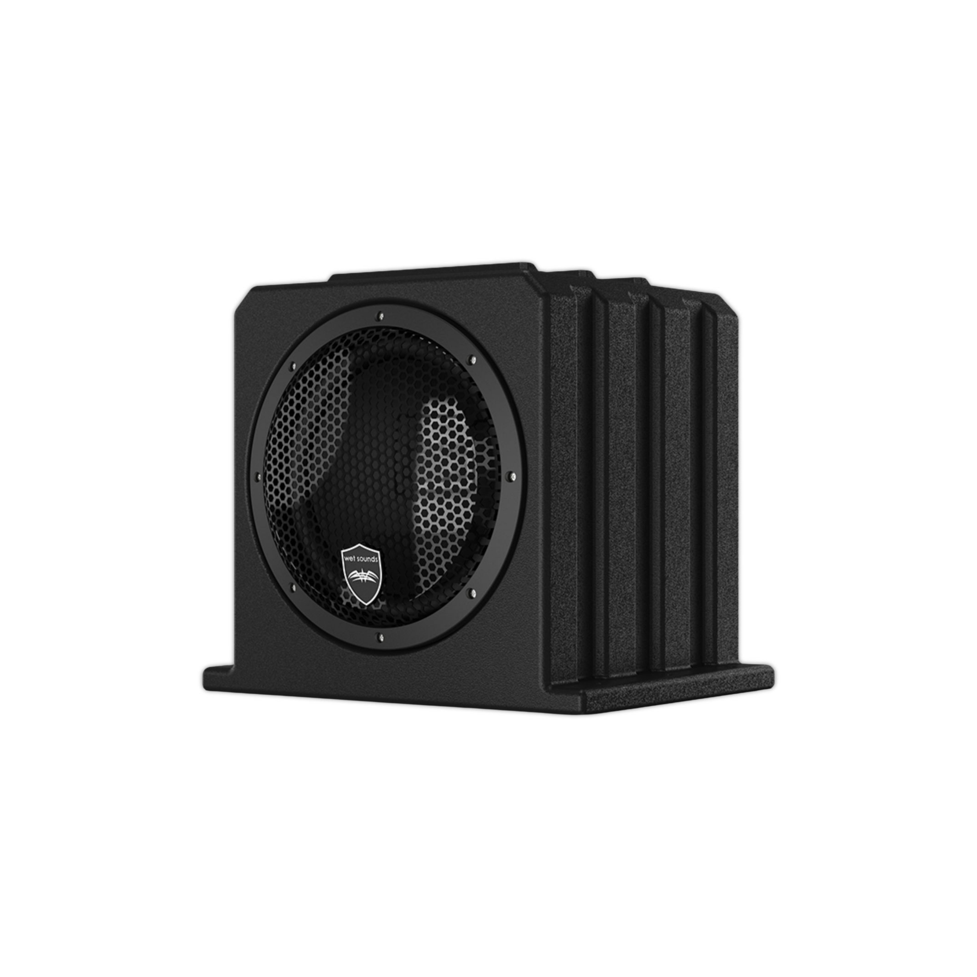 Foto 4 pulgar | Subwoofer Amplificado Marino Wet Sounds Stealth As-10 500w 10 Plg