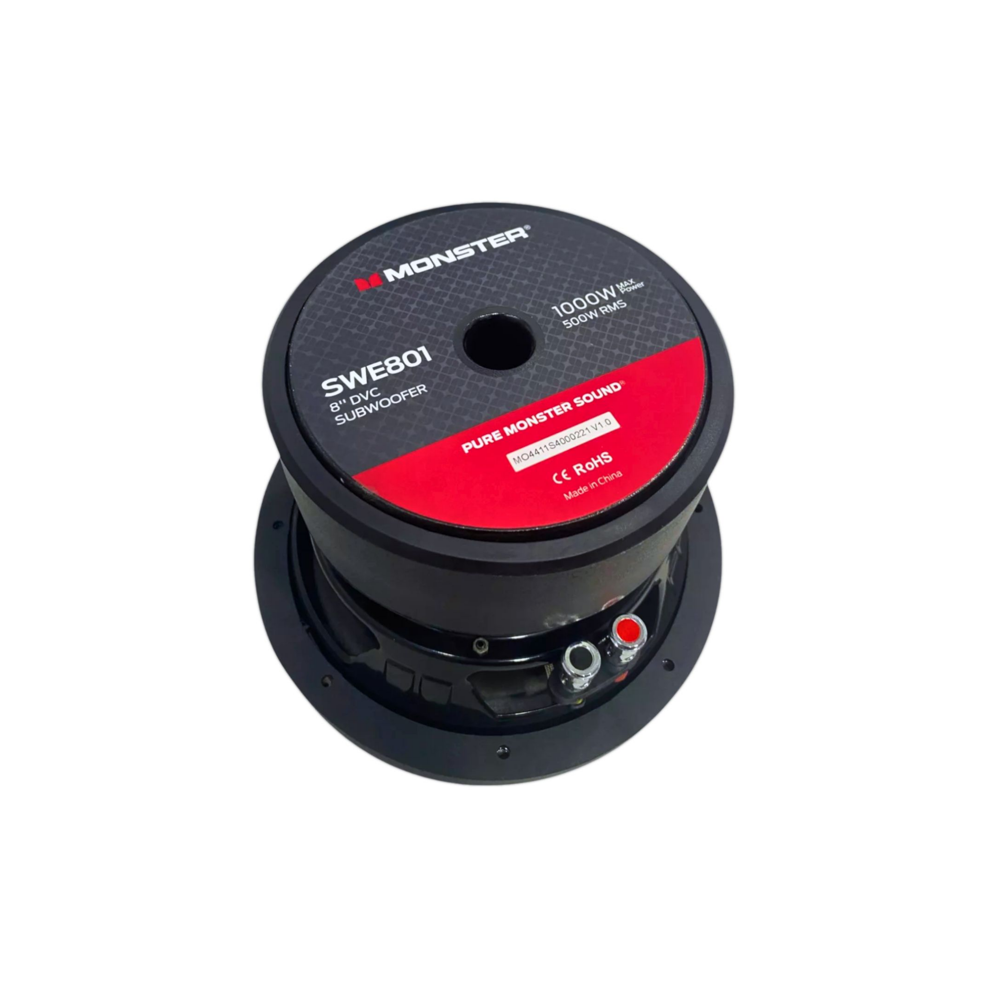 Foto 6 pulgar | Subwoofer 8 Plg Monster Swe801 1000w 4 Ohms Doble Bobina
