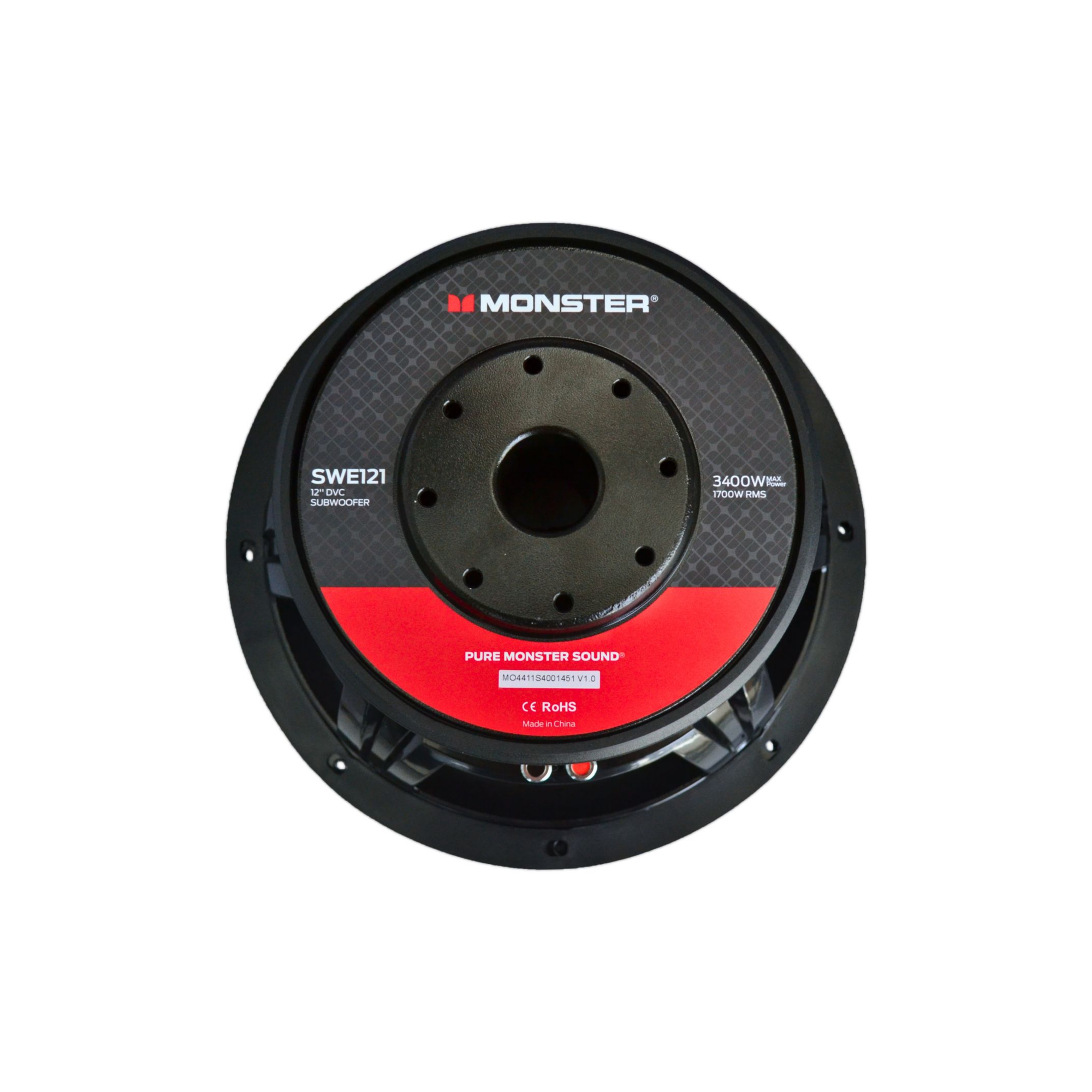 Foto 9 pulgar | Subwoofer 12 Plg Monster Swe121 3400w 4 Ohms Doble Bobina