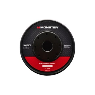 Foto 7 | Subwoofer 10 Plg Monster Swe101 3200w 4 Ohms Doble Bobina